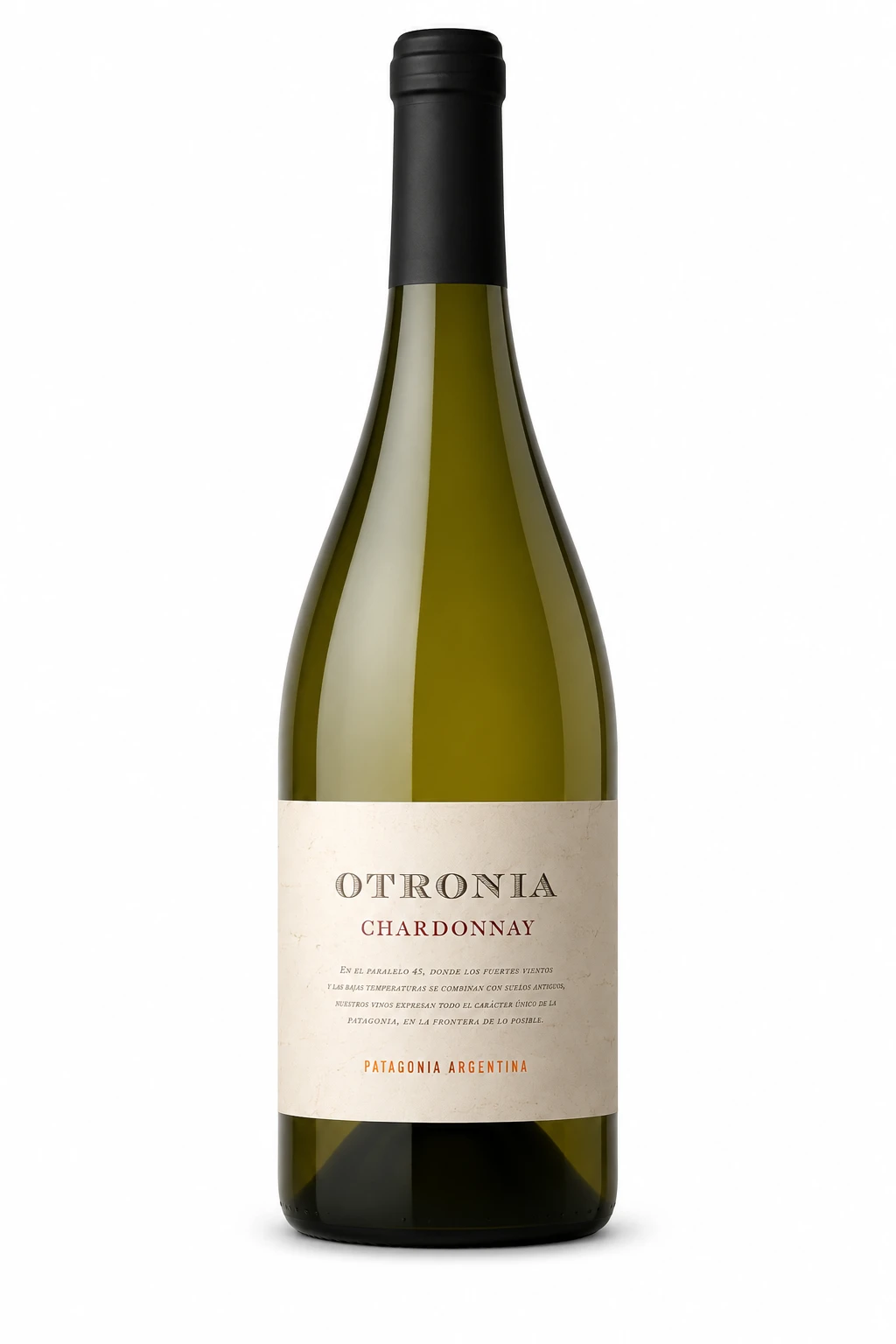 2019 Otronia III and VI Chardonnay bottle