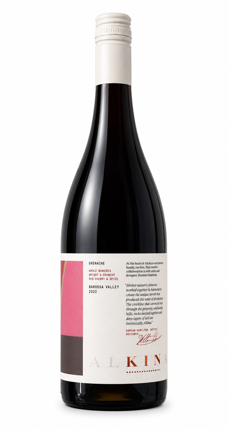2022 Alkina Kin Grenache bottle