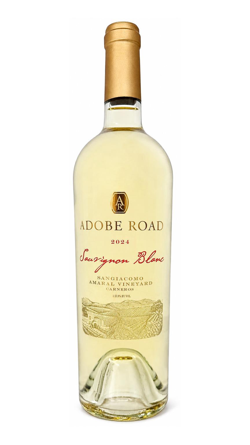 2024 Adobe Road Sauvignon Blanc Sangiacomo Amaral Vineyard bottle