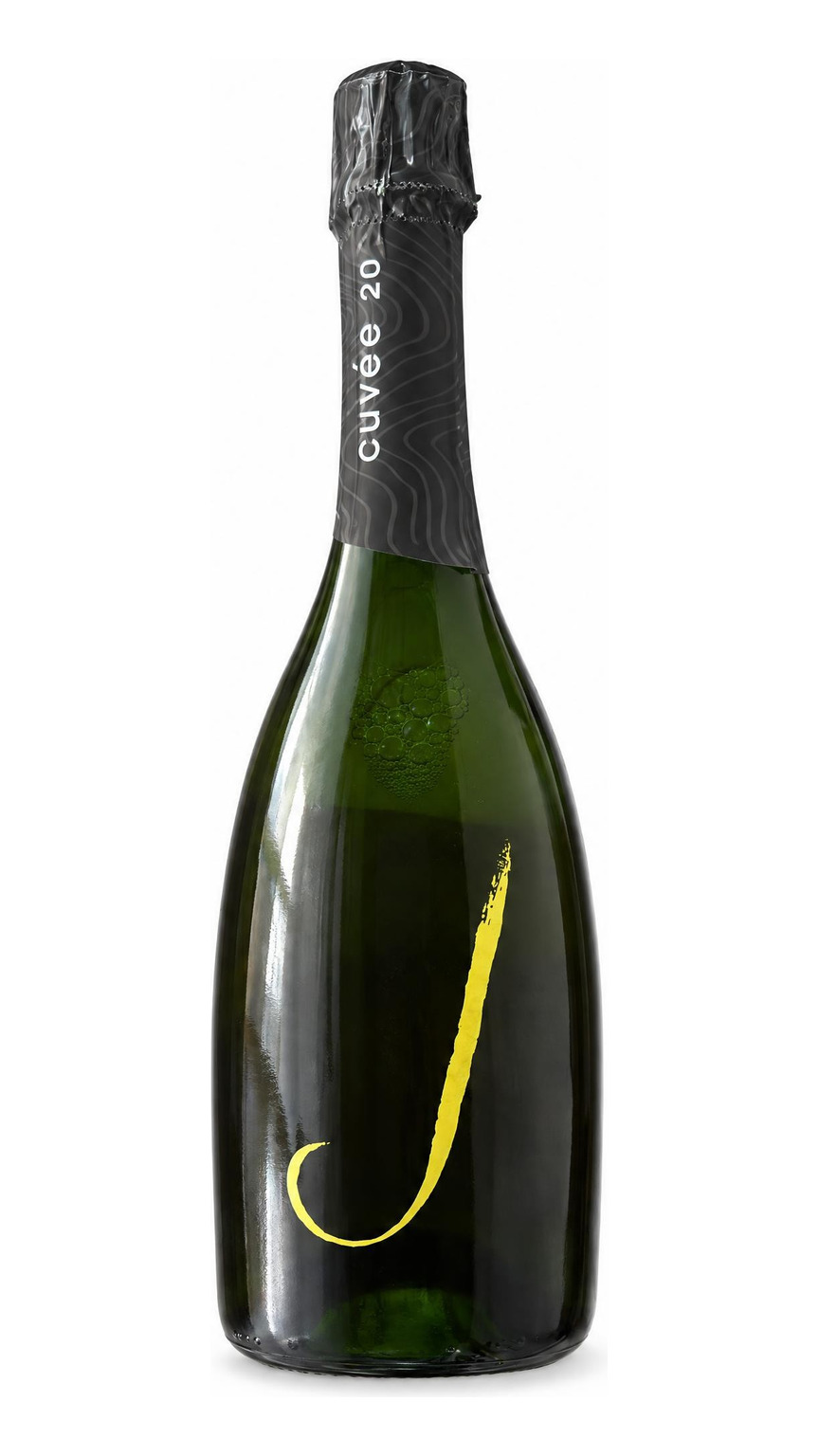 NV J Cuvee 20 Brut bottle