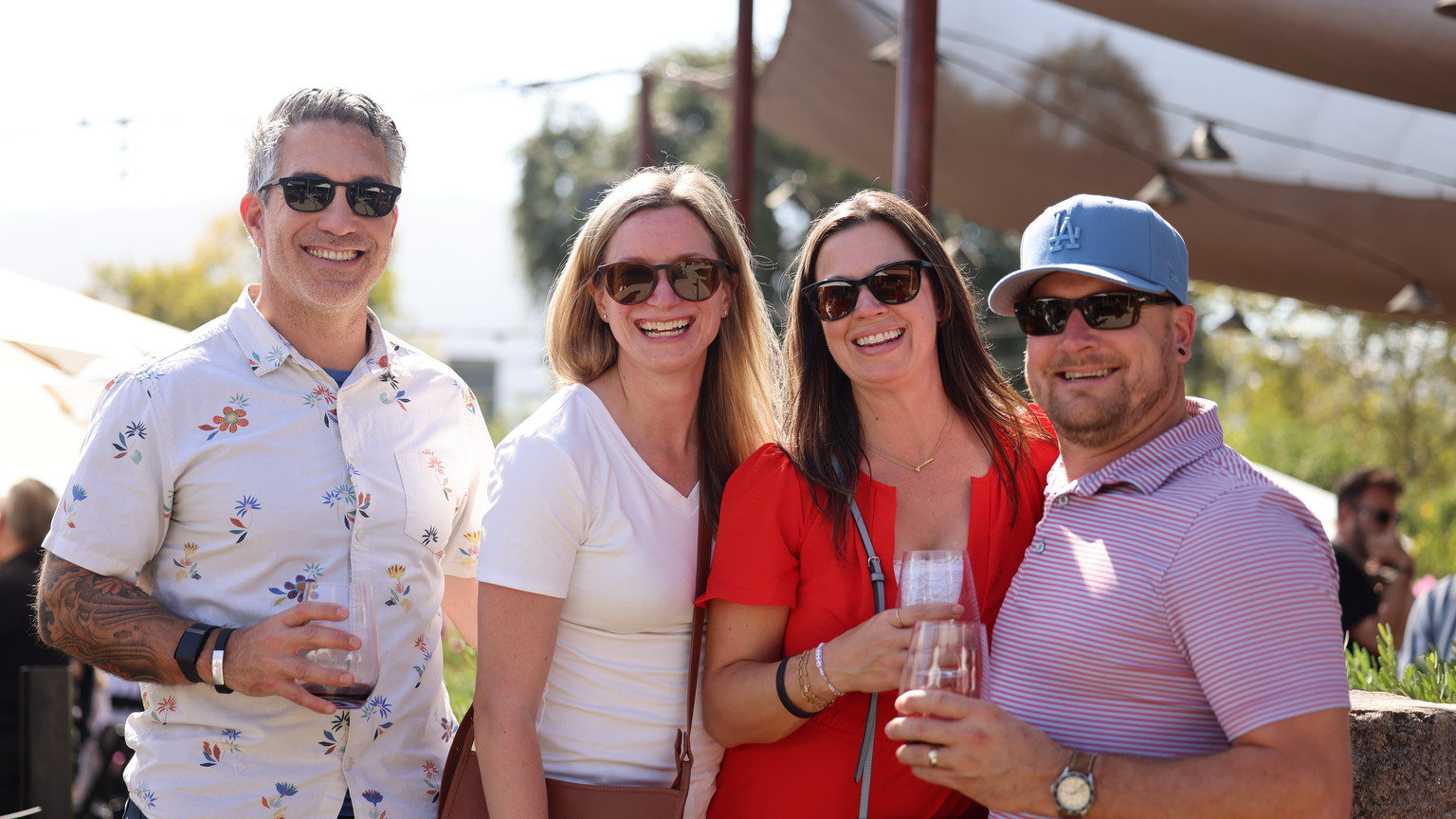Guests at an Orin Swift gathering
