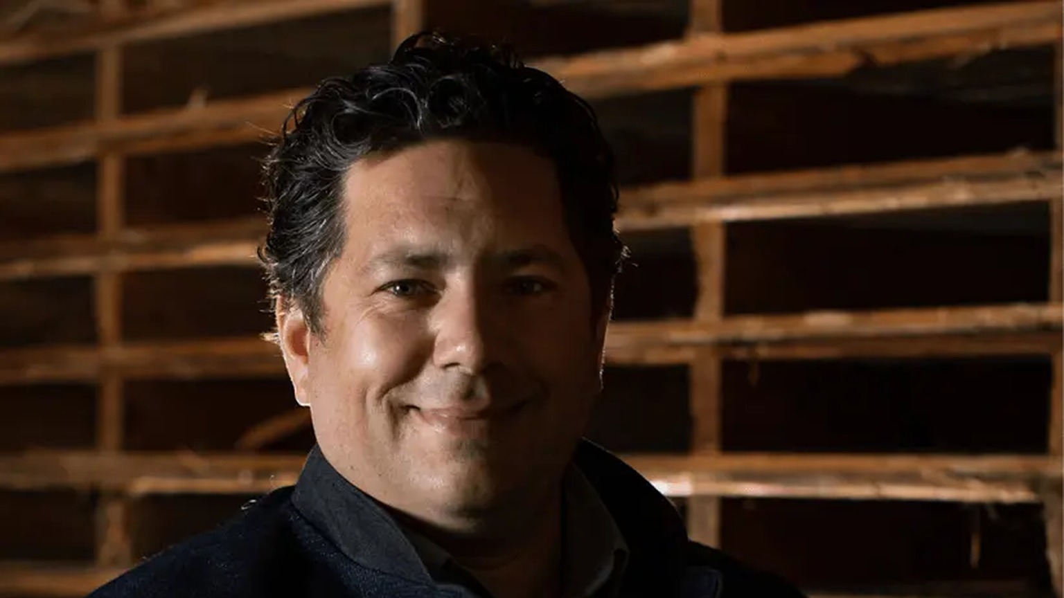 Julien Fayard of Purlieu. The portrait is not a Russian River vineyard.