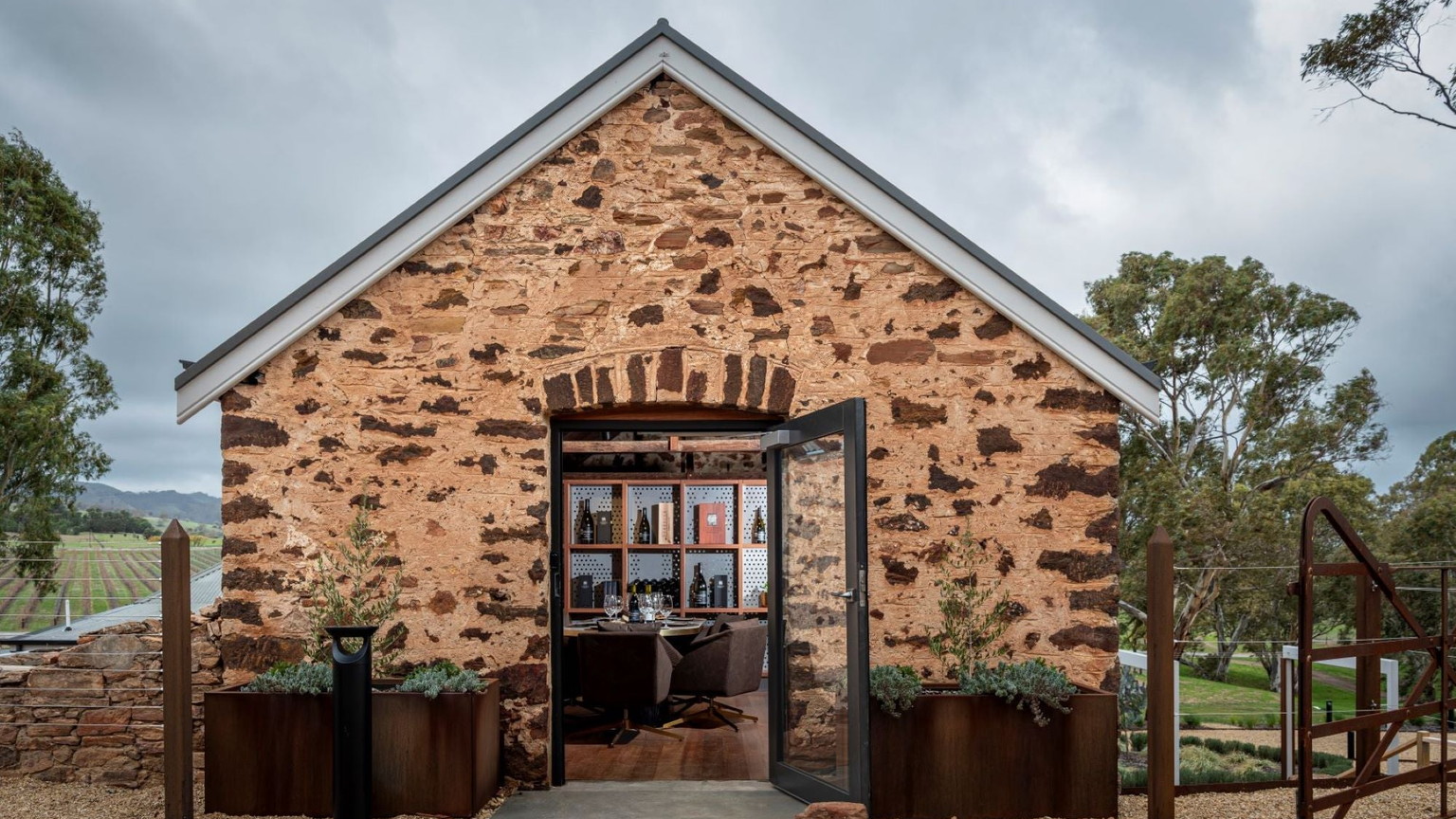 The Torbreck stone cellar door