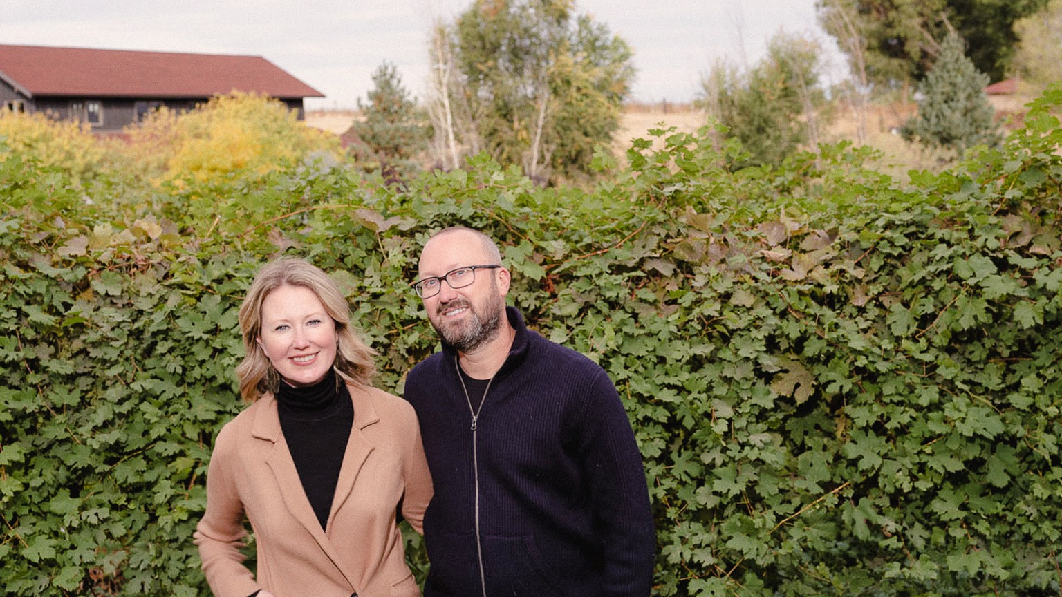 Matt and Kelly Austin at Grosgrain, official photograph