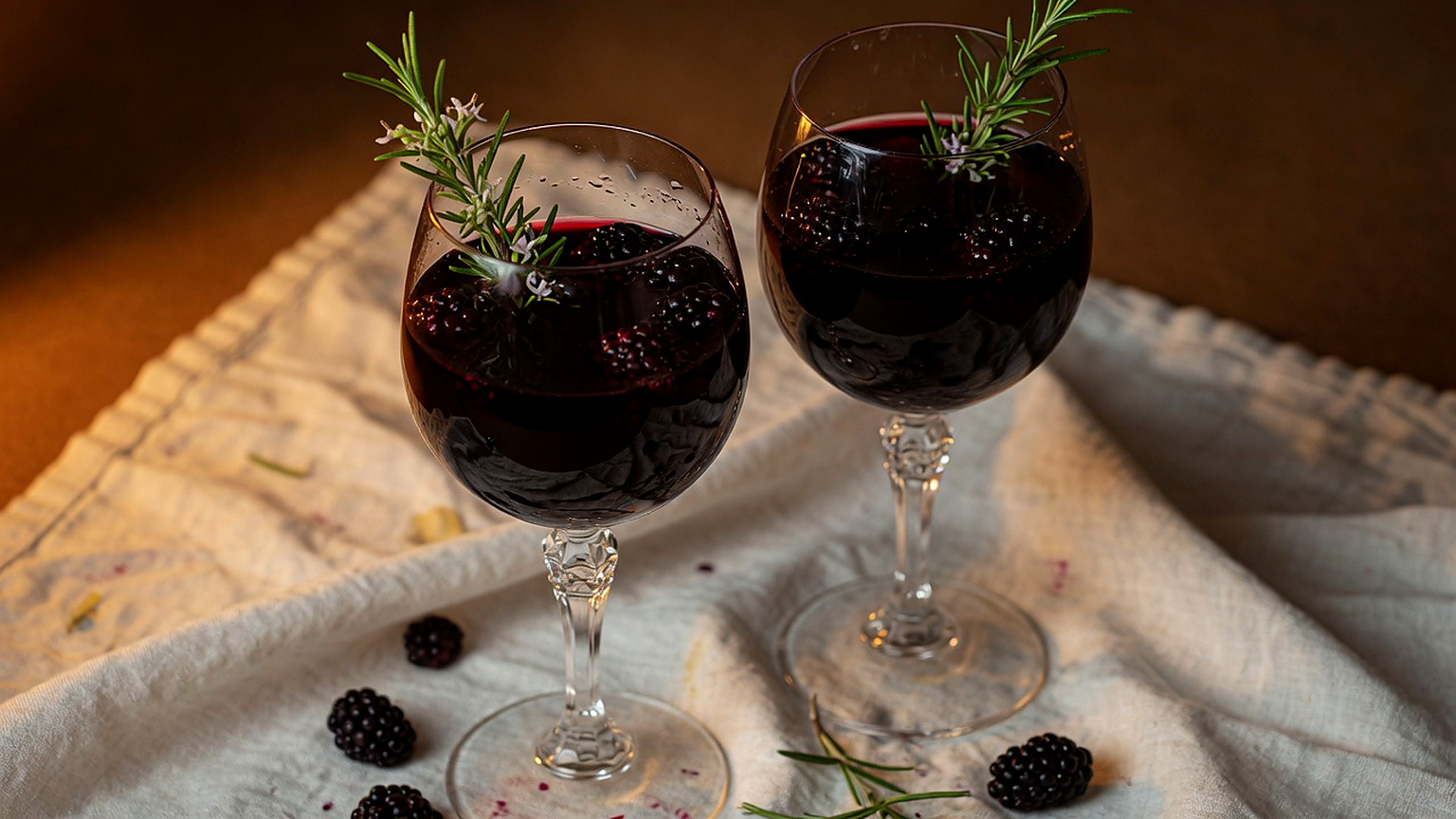 Cabernet in crystal, generated still life