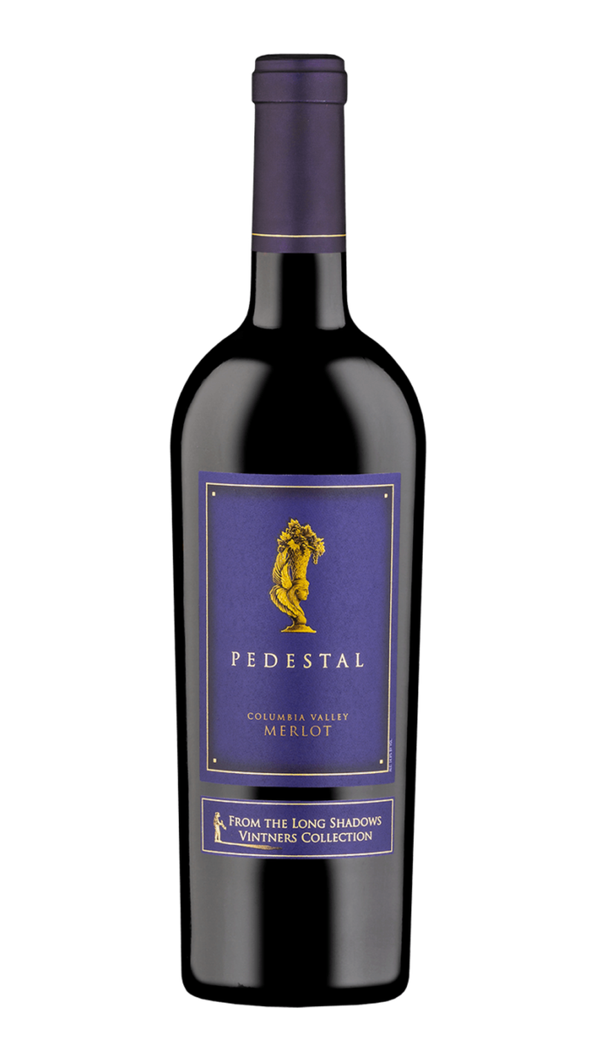 2021 Long Shadows Pedestal Merlot bottle
