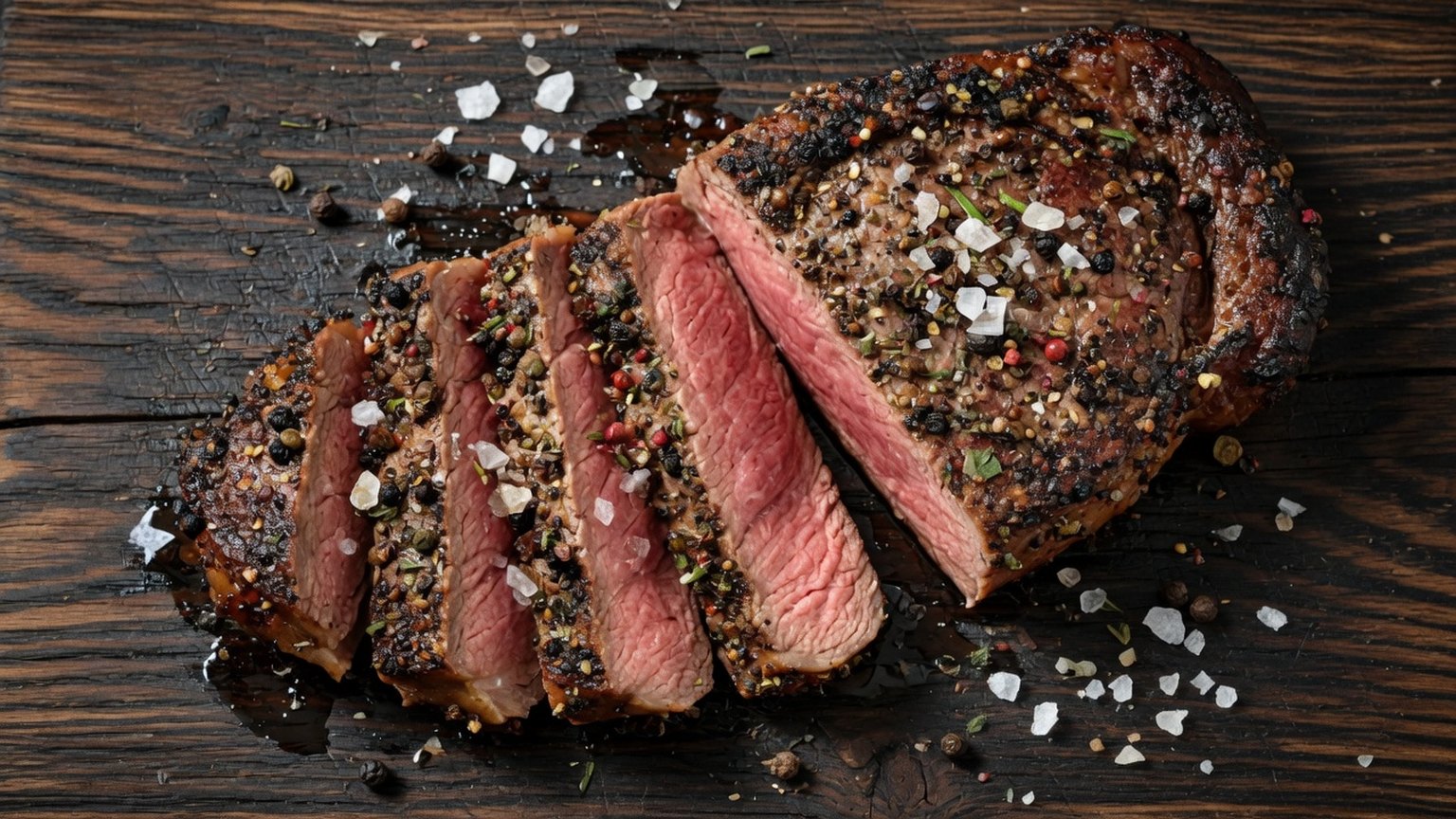 Bone-in ribeye with rosemary