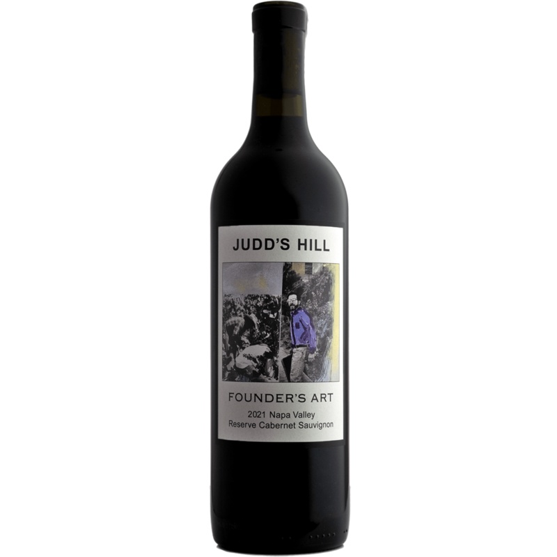 2021 Judd's Hill Founder's Art Reserve Cabernet Sauvignon bottle