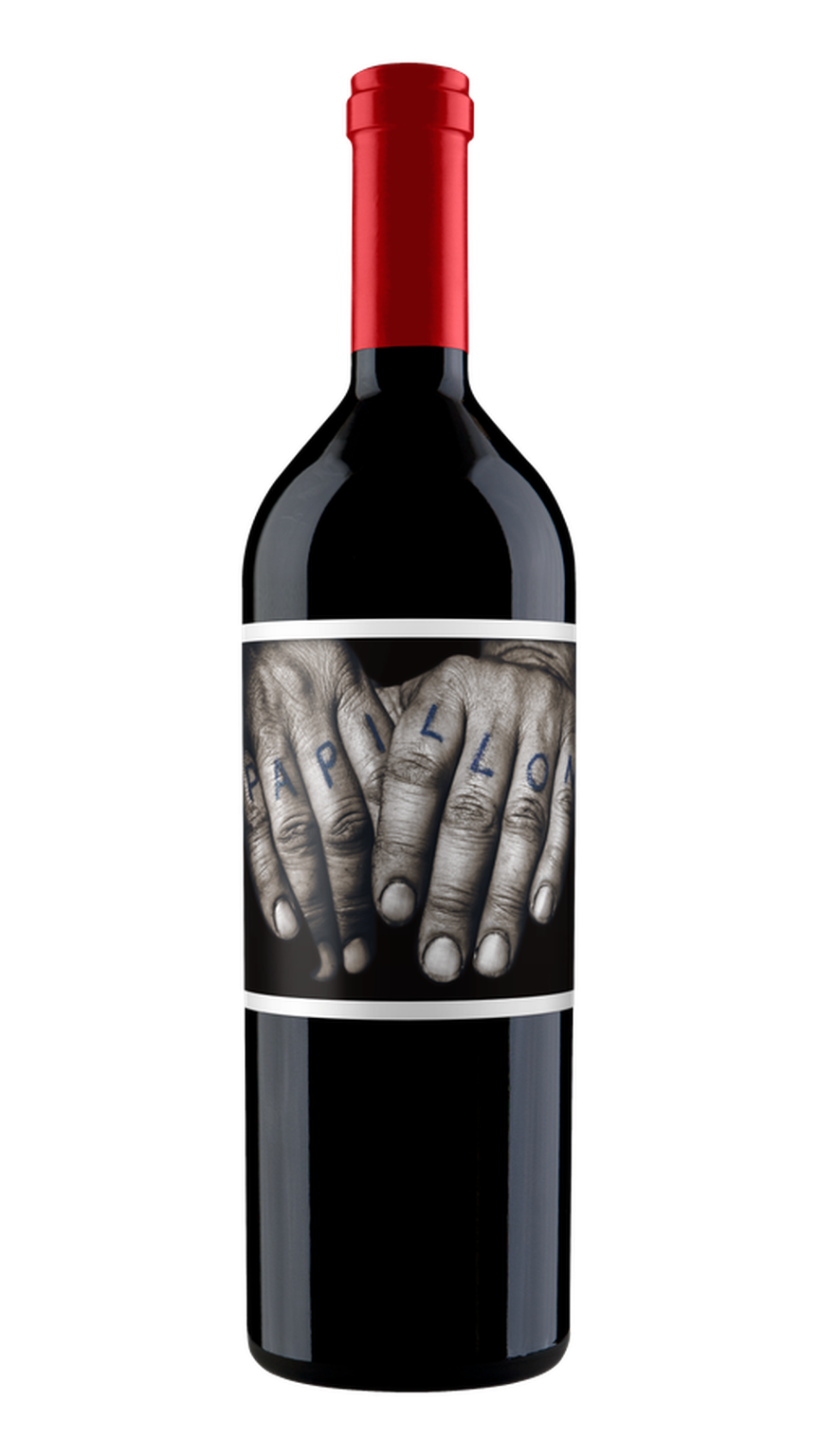 2022 Orin Swift Papillon bottle, official winery photograph