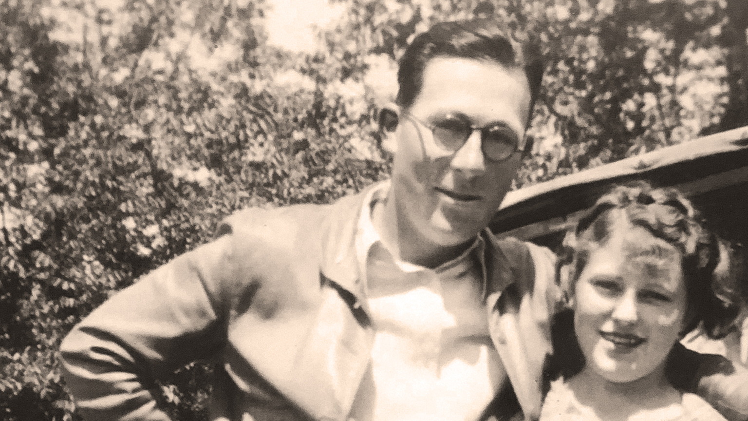 Charlie and Lorna Wagner soon after they married