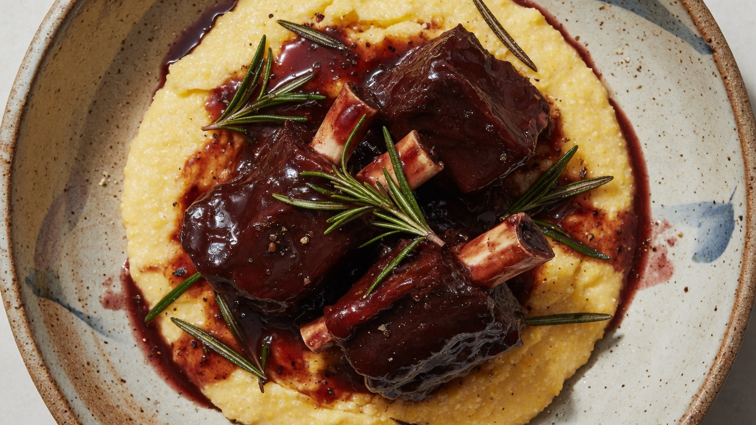 Braised short ribs, food pairing image