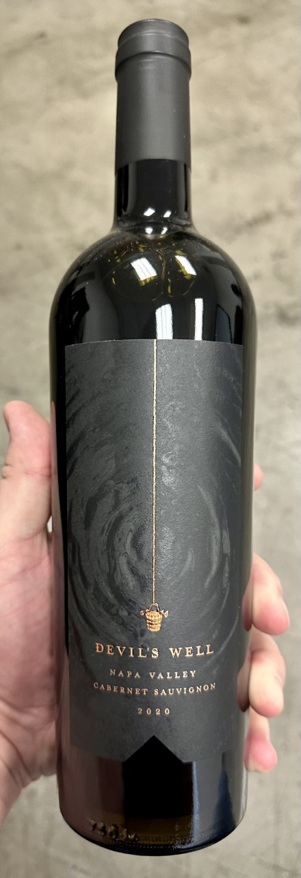 2020 Devil's Well Napa Valley Cabernet bottle