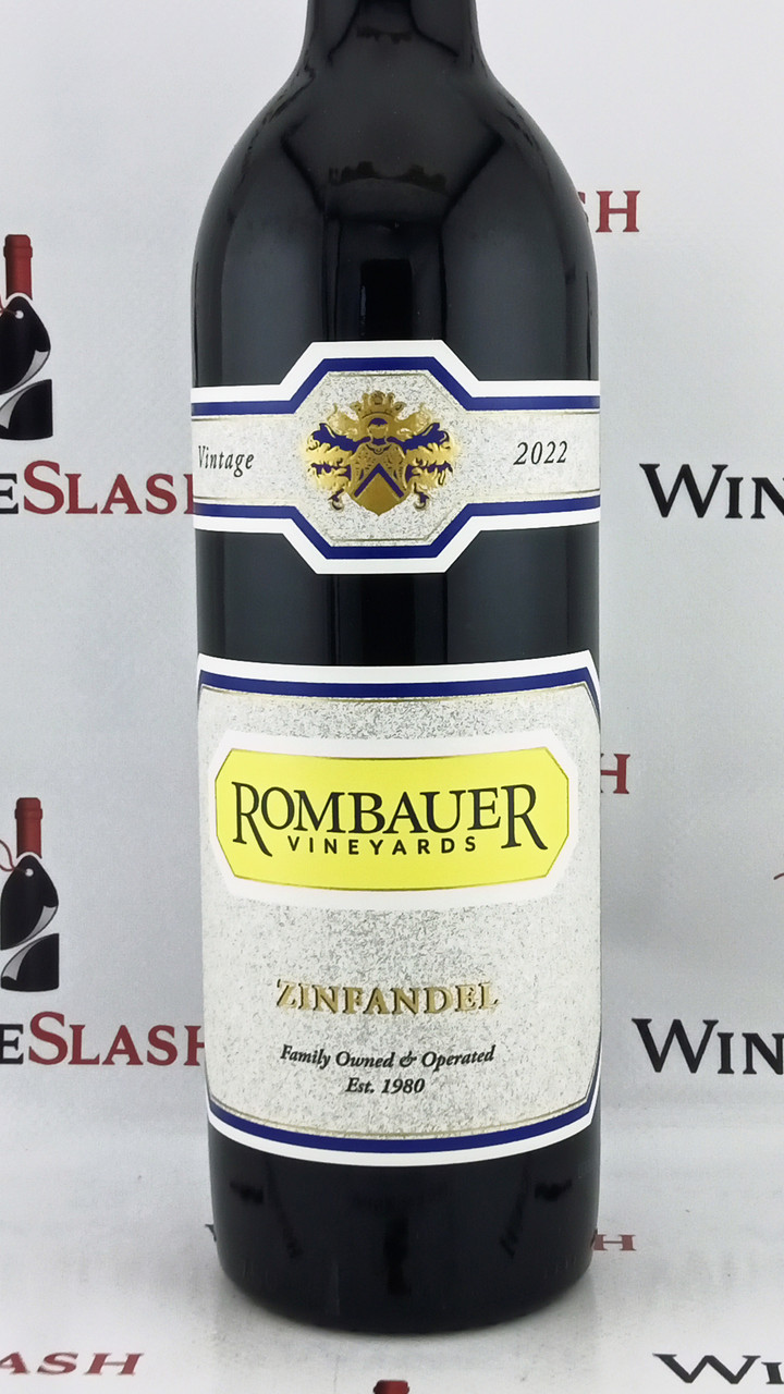 2022 Rombauer Vineyards Zinfandel bottle