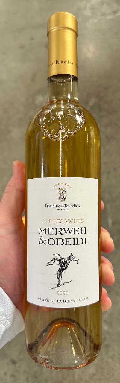 2020 Domaine des Tourelles Merweh and Obeidi Vieilles Vignes bottle