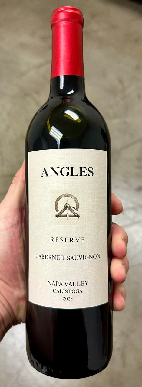 2022 Angles Cabernet Reserve Calistoga bottle