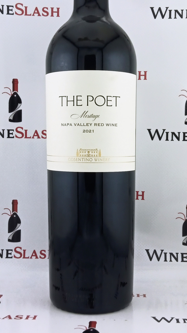 2021 Cosentino Winery The Poet Meritage bottle