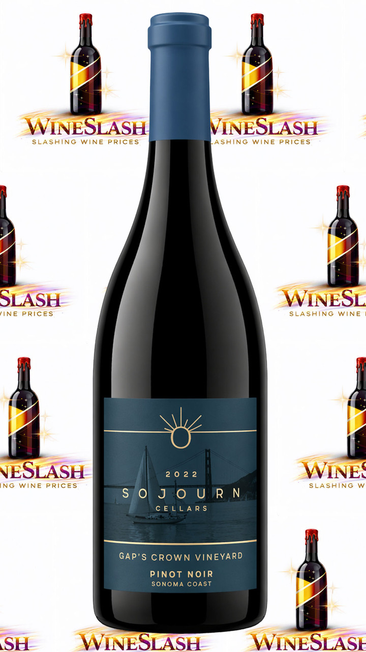2022 Sojourn Cellars Gaps Crown Vineyard Pinot Noir bottle