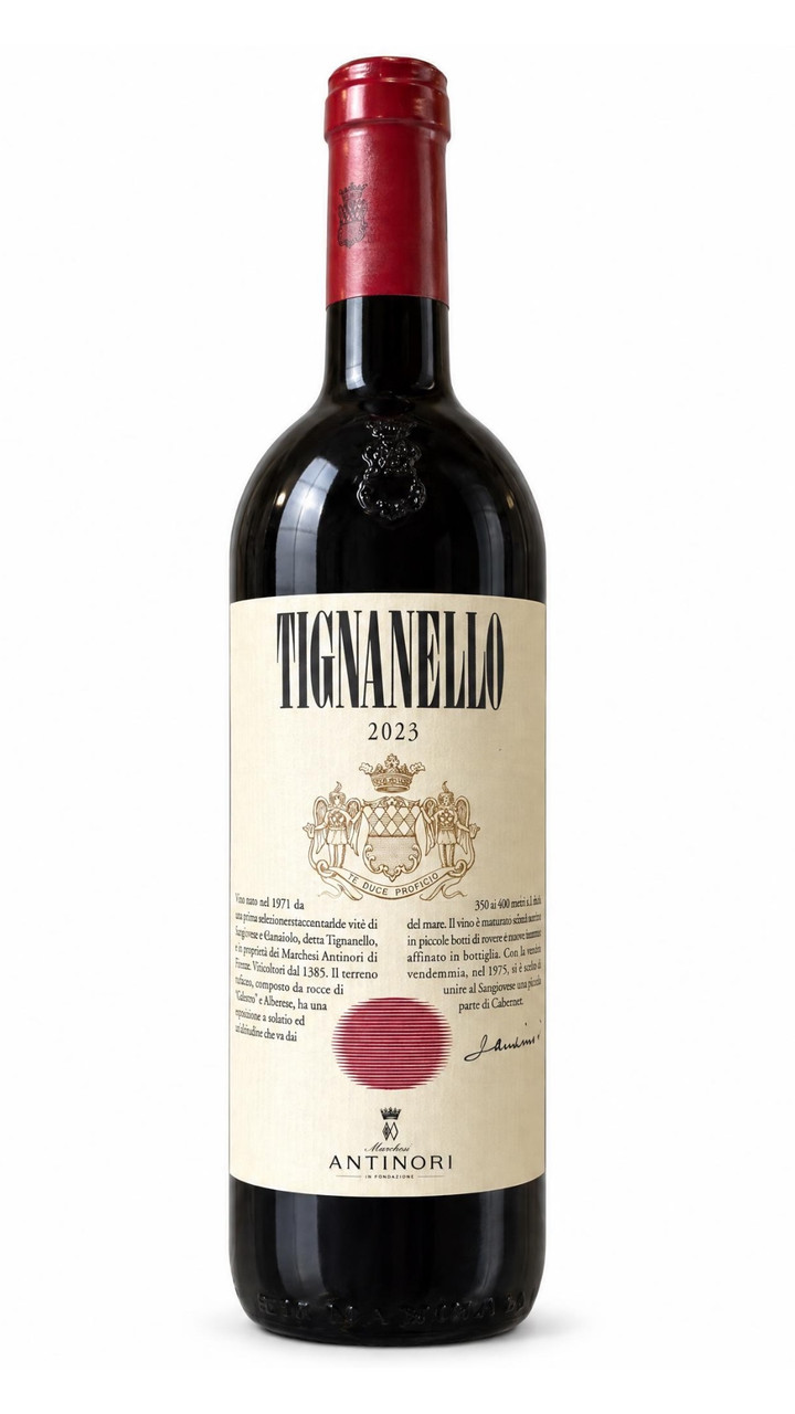 2023 Marchesi Antinori Tignanello bottle