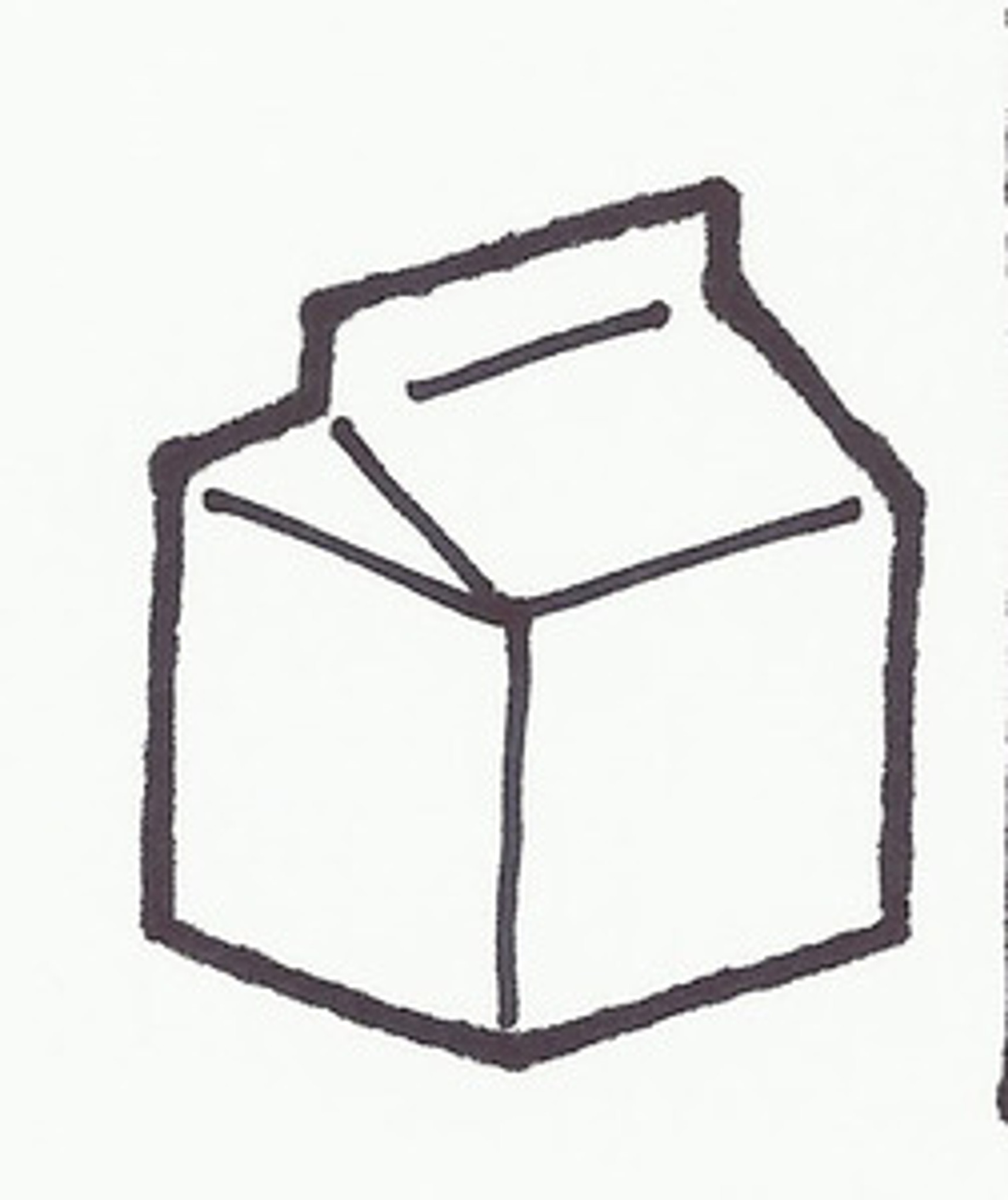Carton Of Milk Drawing
