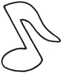 MUSIC NOTE B