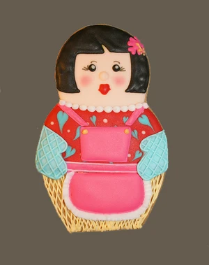 RUSSIAN NESTING DOLL 5 INCH