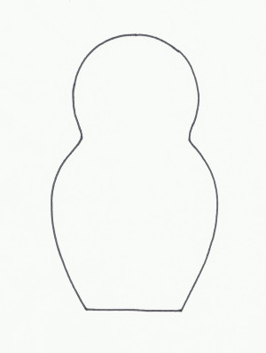 RUSSIAN NESTING DOLL 2 INCH