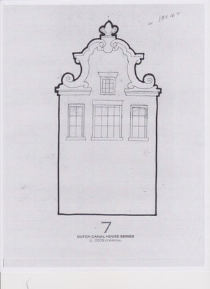 DUTCH CANAL HOUSE #7 DUTCH CANAL HOUSE #7