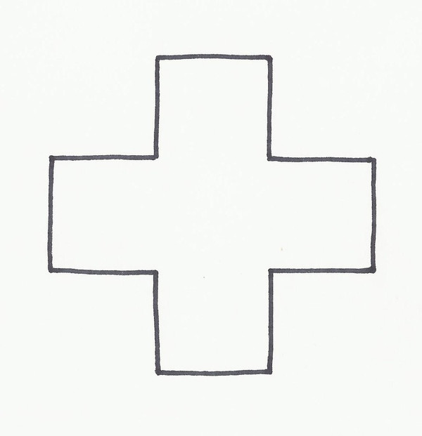 LIFEGUARD SYMBOL CROSS