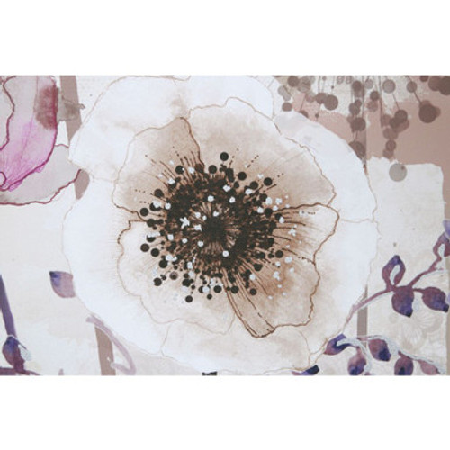 classic poppy trio printed canvas wall art