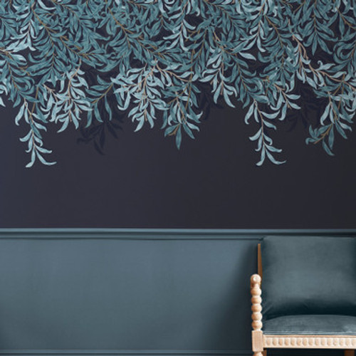 Willow Bough Navy Bespoke Mural Matt - 125382_ROOMSET_WILLOW BOUGH NAVY BESPOKE MURAL MATT_01.jpg
