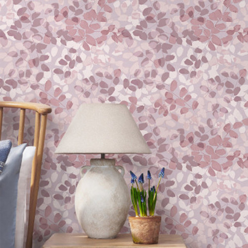 Next Forest Floor Lilac Wallpaper - 128831_ROOMSET_FOREST FLOOR LILAC_01.jpg
