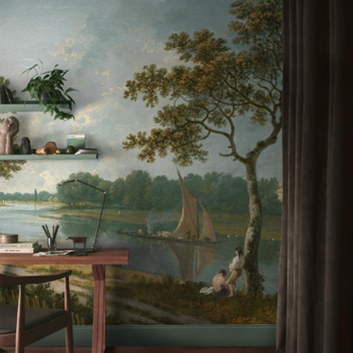 The Thames near Marble Hill  Twickenham Bespoke Mural - 142460_ROOMSET_01.jpg