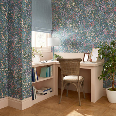 Painterly Flora Teal Wallpaper - 142358_ROOMSET_01.jpg