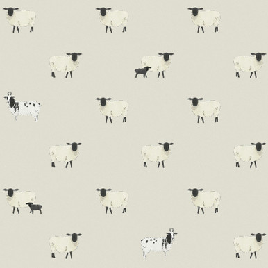Sophie Allport Sheep Off White Wallpaper - 146861_TILE_SHEEP OFF WHITE_01.jpg