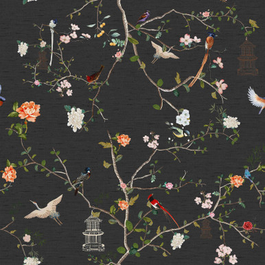 Rockett St George The Secret Garden Chinoiserie Black Ink Wallpaper - 149628_TILE_THE SECRET GARDEN CHINOISERIE BLACK INK_01.jpg