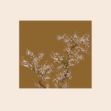 Rockett St George Blossom Mischief Antique Gold Bespoke Mural - 150156_TILE_BLOSSOM MISCHIEF ANTIQUE GOLD_01.jpg