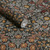 Blackthorn Charcoal & Burnt Orange Wallpaper Rollshot