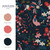joules fields edge floral french navy wallpaper