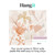 Scandi Floral Peach Bespoke Mural