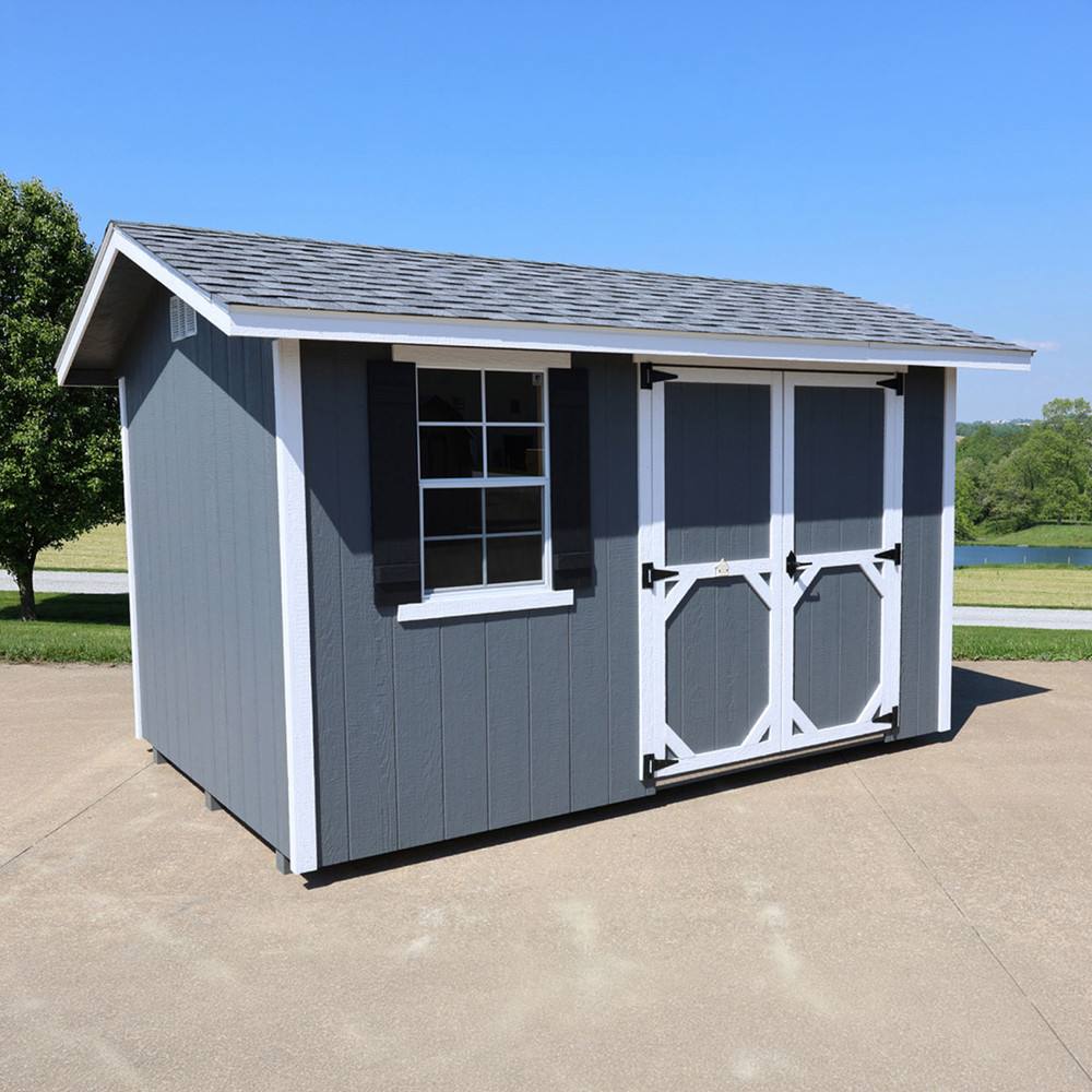 8x12' Alpine Gable 12'' Overhang
