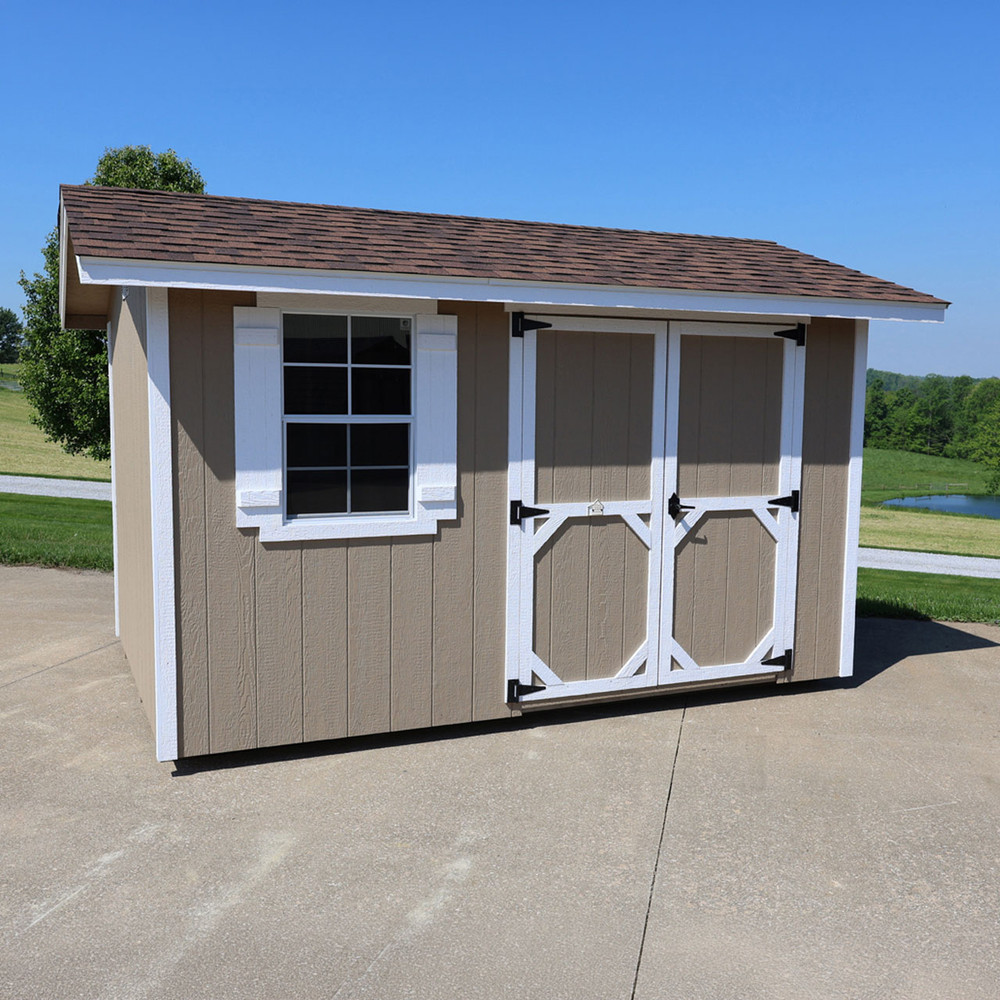 8x12' Alpine Gable 12'' Overhang