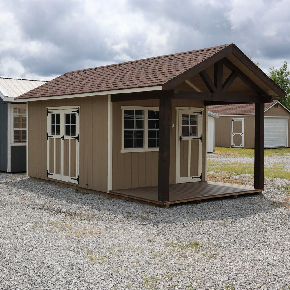 10x14' Alpine Woodsman w/6' Porch