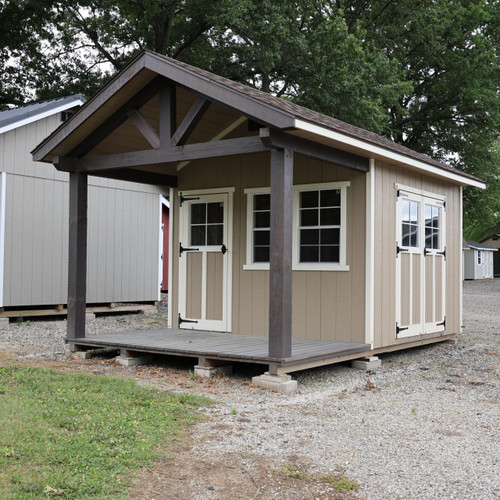 10x10' Alpine Woodsman w/6' Porch