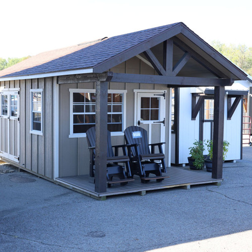 10x14' Alpine Woodsman w/6' Porch