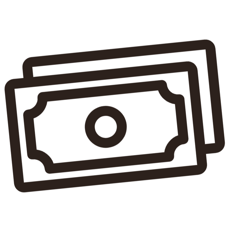 Cash or check payment