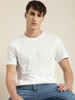 [sample] Men White Solid T-shirt