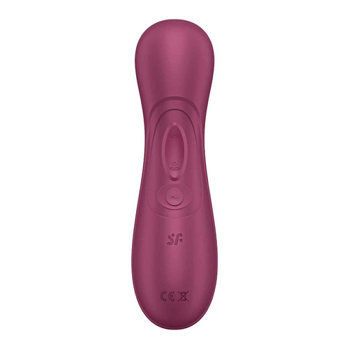 Satisfyer Pro 2 Generation 3 Liquid Air Technology - Red Wine back