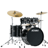 Tama Imperialstar IE50C Complete Drum Set - Hairline Black