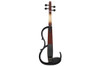 Yamaha YSV104 Brown Silent Violin - rear view