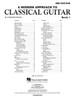 A Modern Approach to Classical Guitar Bk 1 (Book Only) - table of contents